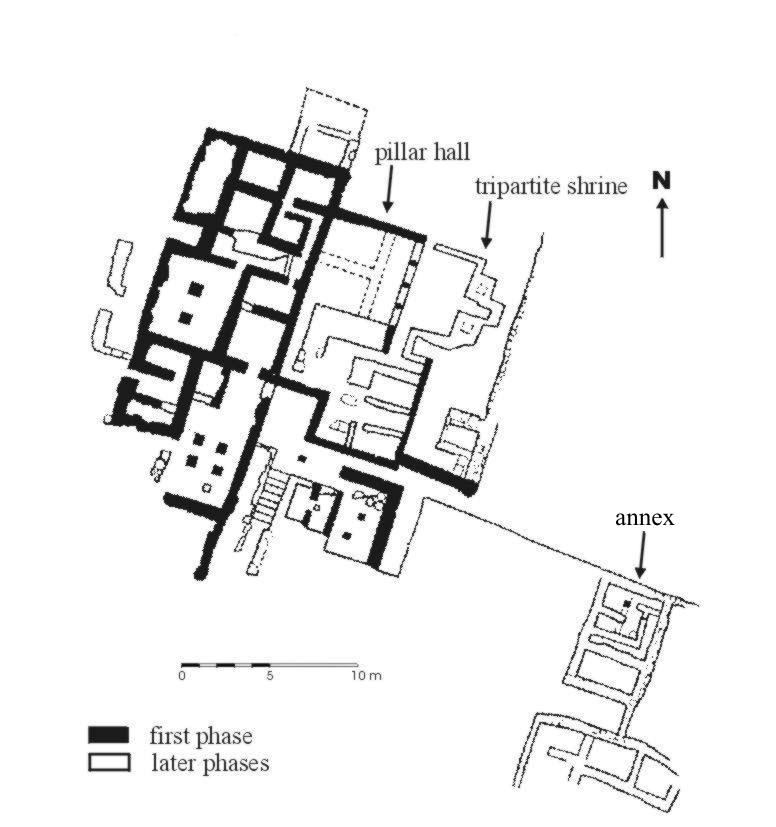 Plan of the villa at Vathypetro
